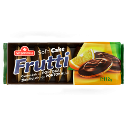 Frutti Soft Cake 112gr, Orange