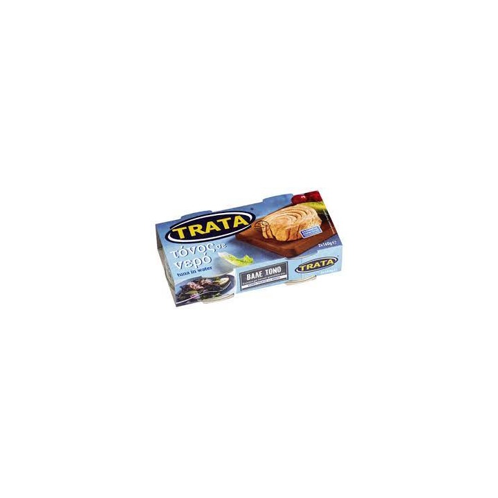 Trata - geräucherter Thunfisch in Wasser - 2x160g