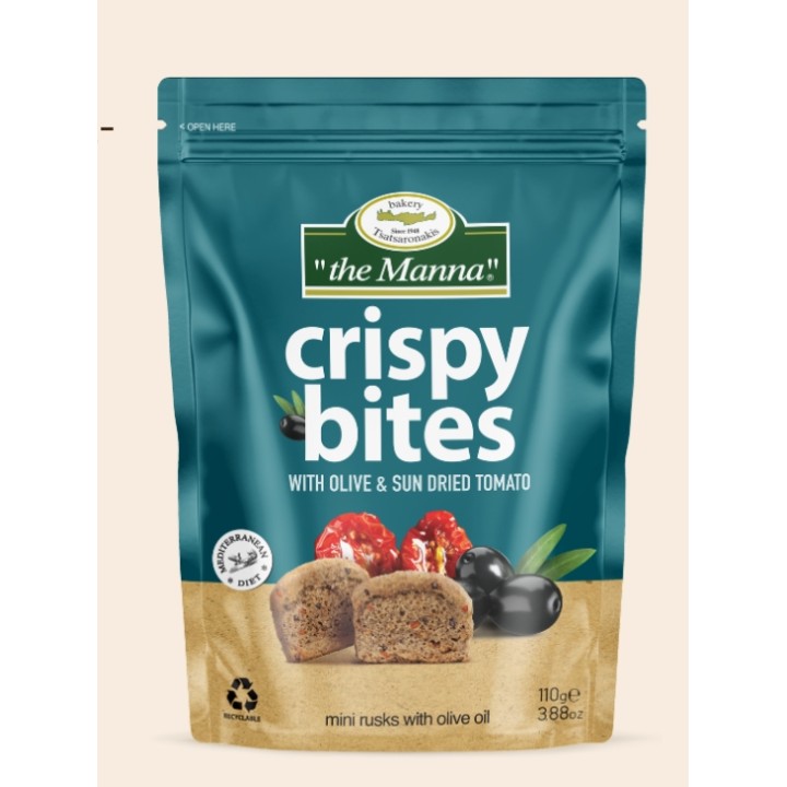 To Manna Crispy Olivenöl/Tomate 110gr