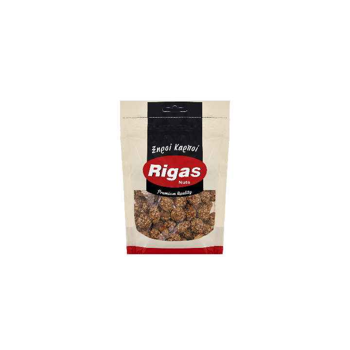 Rigas, karamelisierte Erdnüsse mit Sesam 160gr