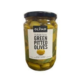 OLYMP Oliven grün entsteint 720gr (Glas)