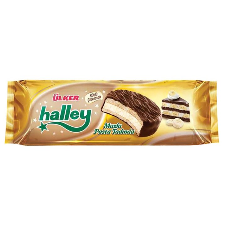 Ülker, Halley Muzlu/Banane 8er 240gr