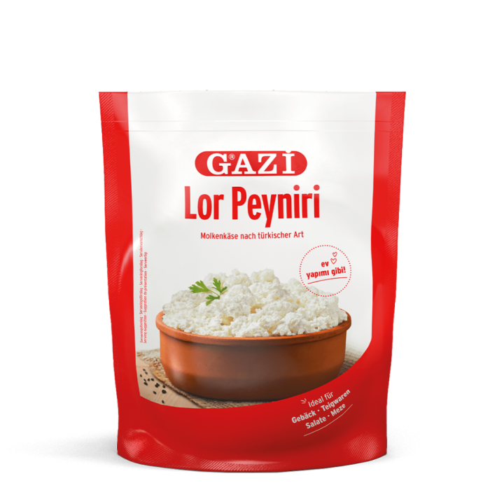 Gazi Lor Peynir 45% 350gr