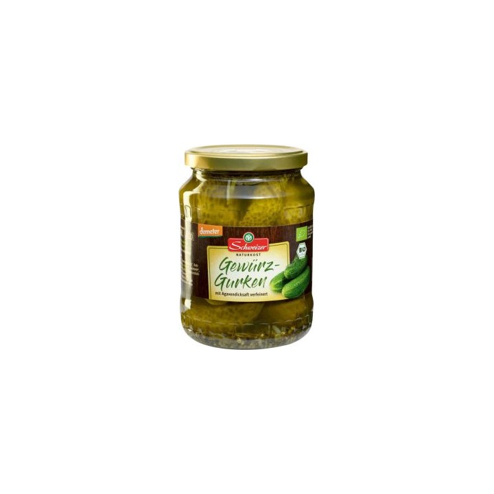 Alpasche - eingelegte Gurken 600gr 