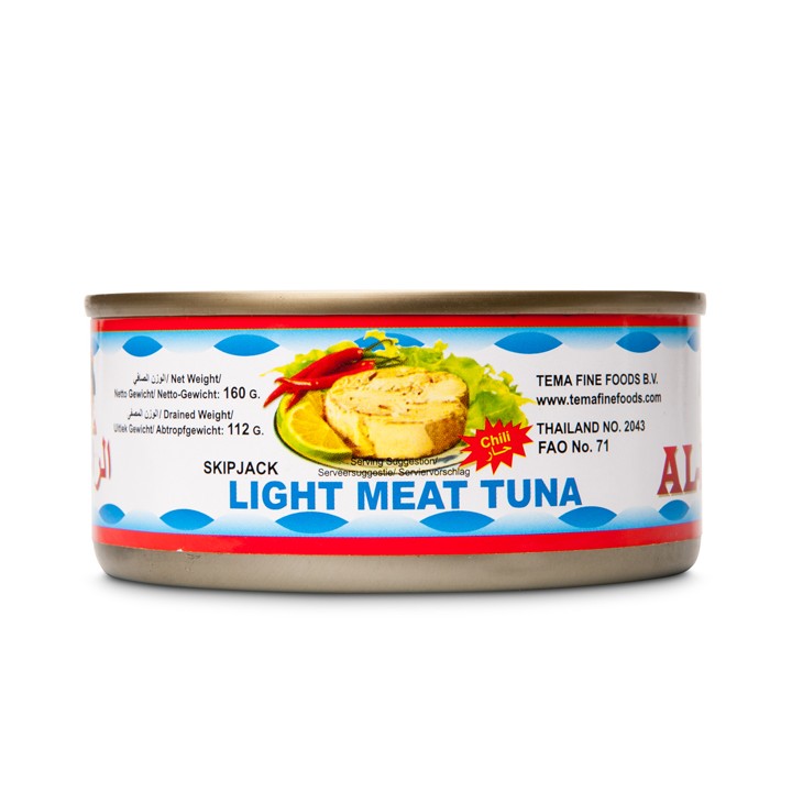 AL-RAII - Thunfisch in Öl  scharf 160gr