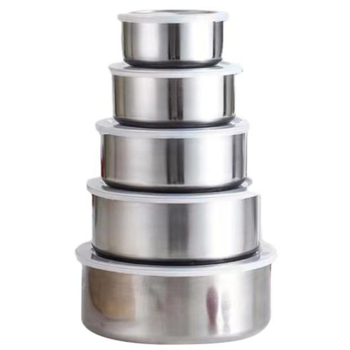 Tupper Set mit Deckel 5Stk