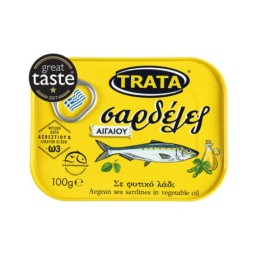 Trata Sardellen in pflanzliche Öl 100gr