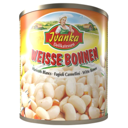 IVANKA Bohnen weiss 800g