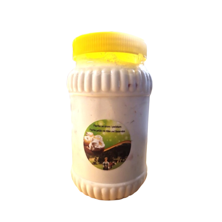 Paprika mit Käse & Sauerrahm 1Kg