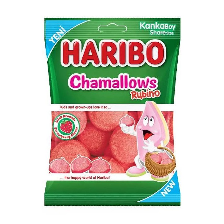 Haribo Halal Chamallows Rubino 70gr