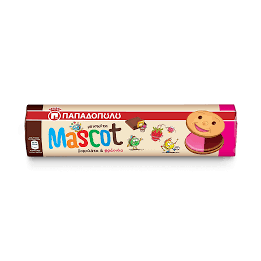 Papadopoulos Mascot Choco/Erdbeere 200 g