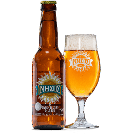 Nisos Pisner Bier 33cl - Alk: 5% Vol (Glas)