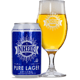 Nisos Pilsner Bier 33cl - Alk:5% Vol. (Dose)