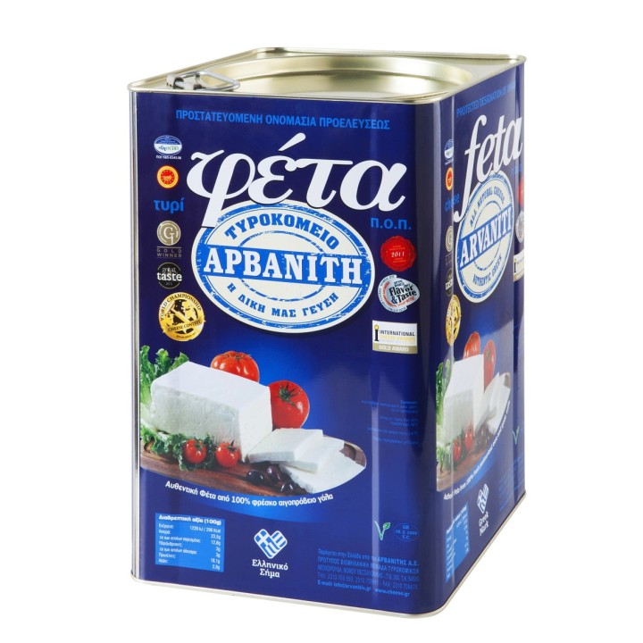 Arvanitis - Feta ca. 15Kg Bidon