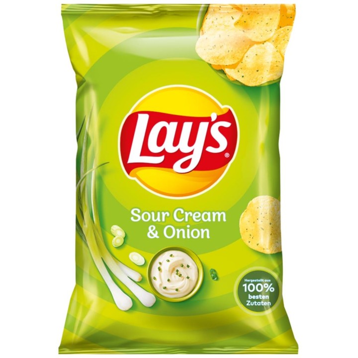 LAYS Sour Cream & Onion 150g