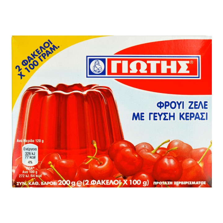 Giotis Götterspeise Kirsche 2x100gr 