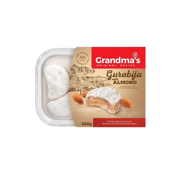 Grandma's Gurabija mit Mandeln 350g