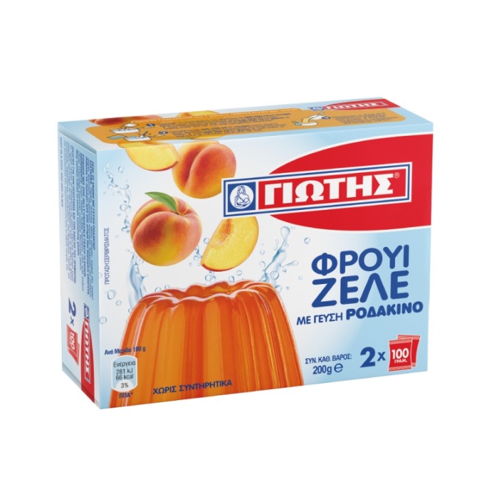 Giotis Götterspeise Pfirsich 2x100gr