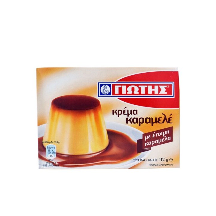 Giotis Pudding Caramel 112gr 