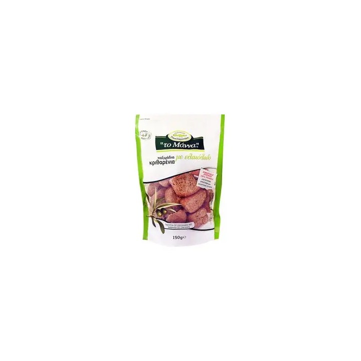 To Manna mini Rusk mit Olivenöl 170gr