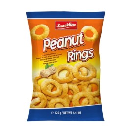 Snackline - Peanut Rings Erdnussmaissnack 125g