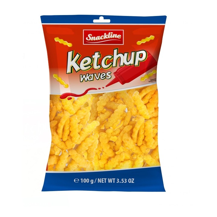 Snackline - Ketchup Waves 100g