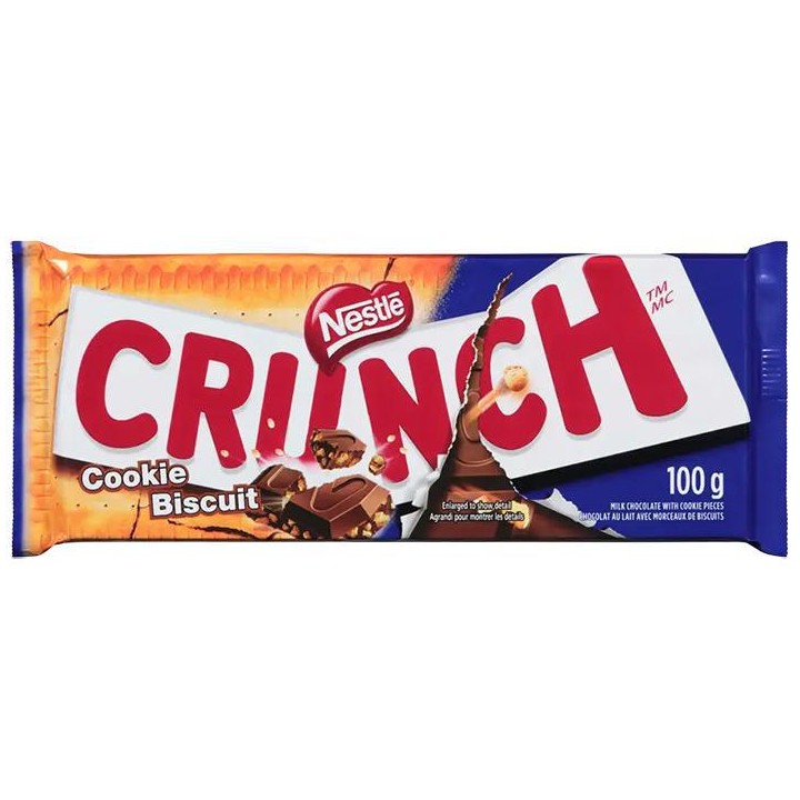 Nestle CRUNCH Schokolade Biscuit 100g