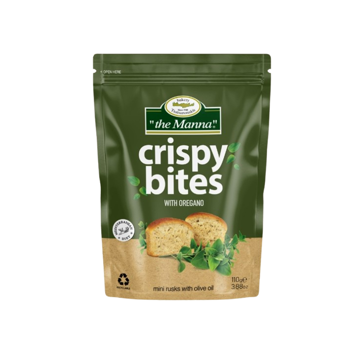 To Manna Crispy Bite Oregano 110gr