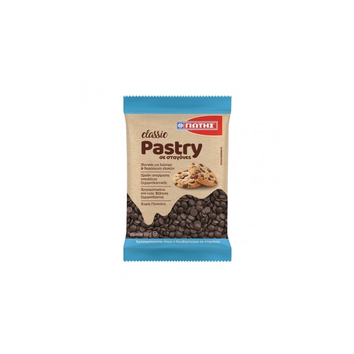 Giotis Schokolade Drops Pastry classic 100g