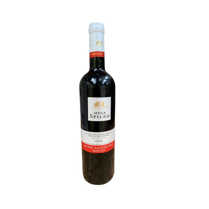 Mega Spileo Kalavritino Merlot - rot 75cl 
