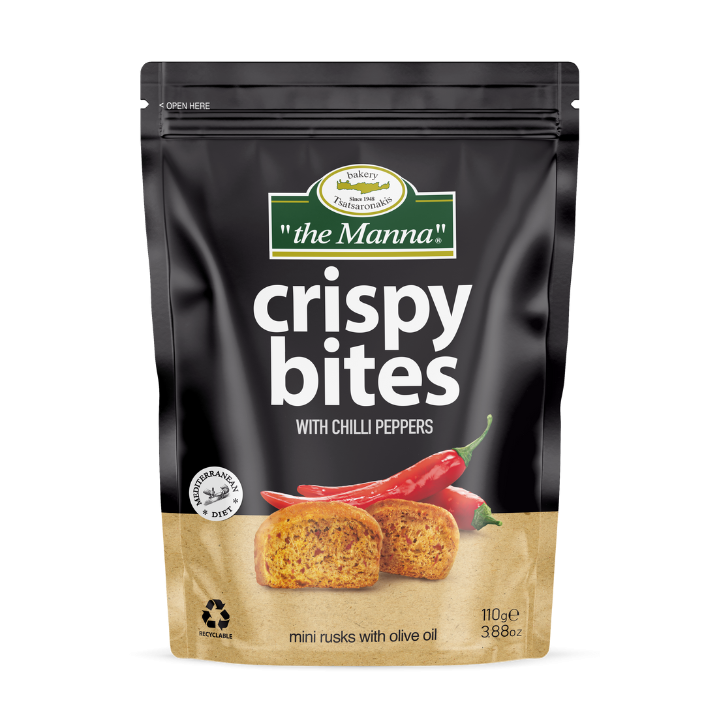 To Manna Crispy Bite Chili 110gr