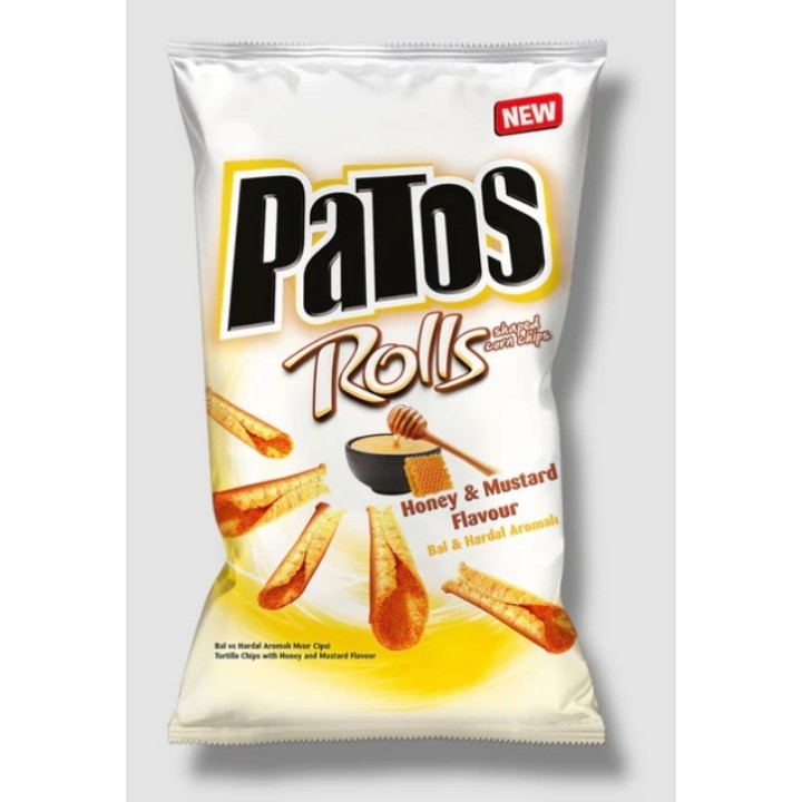 Patos Rolls Honig- und Senfgeschmack Maischips