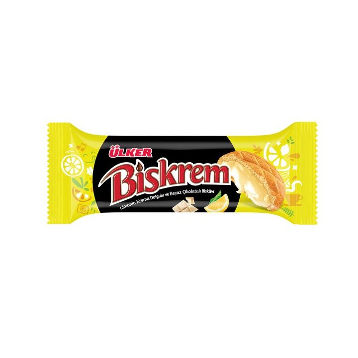 Ülker, Biskrem Lemon 94.5gr (Tekli)