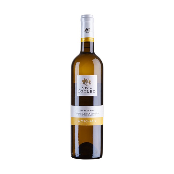 Mega Spileo Moscato weisswein 75cl.
