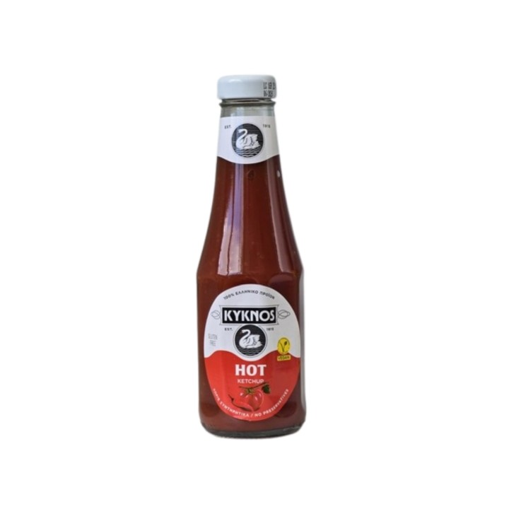 Kyknos - Hot Ketchup 330gr (Glas) 
