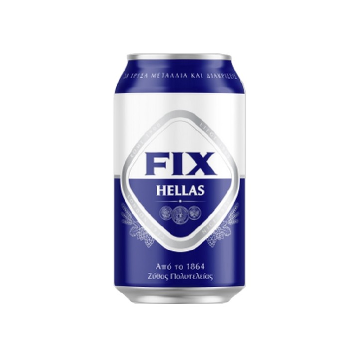 Fix Hellas Bier 33cl - Alk: 5.0% Vol. (Dose)