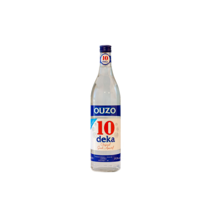 Ouzo 10 Deka Vol. 37,5% 70cl. 