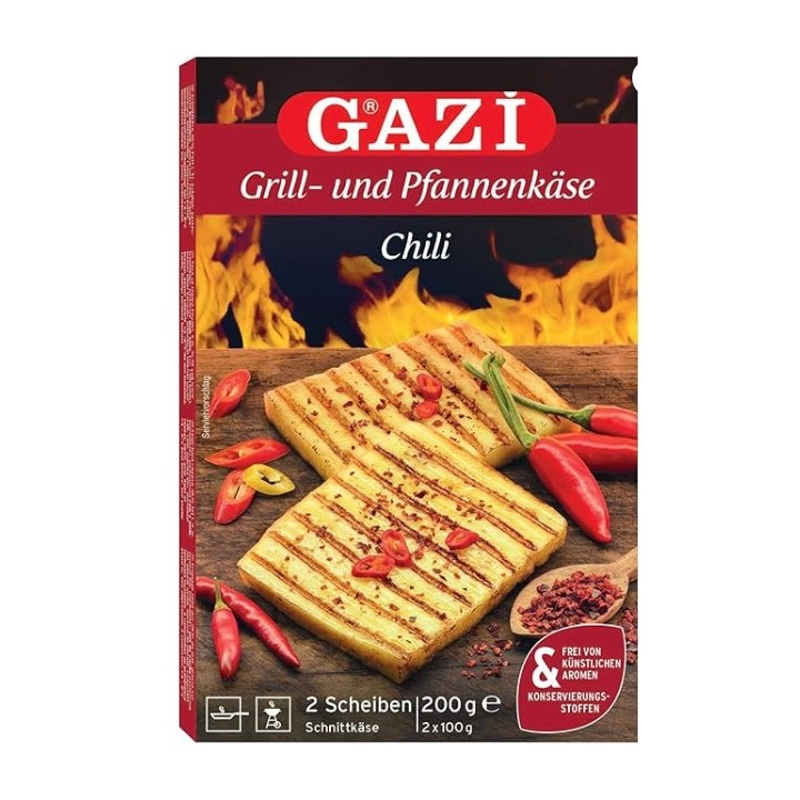 GRILLKÄSE Chili 225gr (HALLOUMI) Gazi 