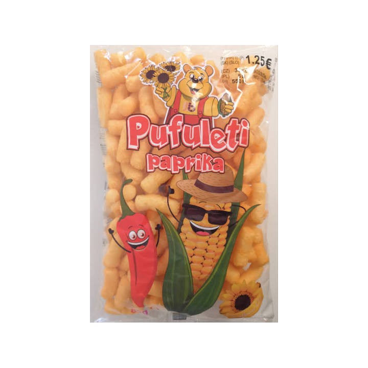 Pufuleti mit Paprika 85g