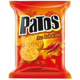 Patos Baharatli spicy flavour Mais Chips rot