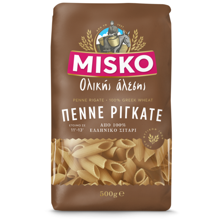 Misko Penne Rigate 500gr Vollkorn
