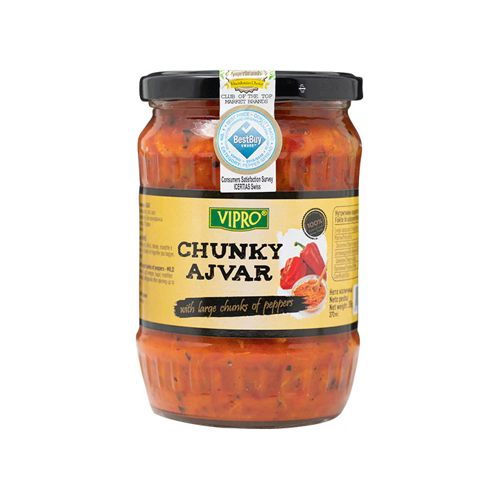 Vipro Chunky Ajvar scharf 580ml