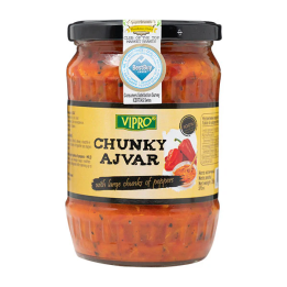 Vipro Chunky Ajvar mild 580ml 