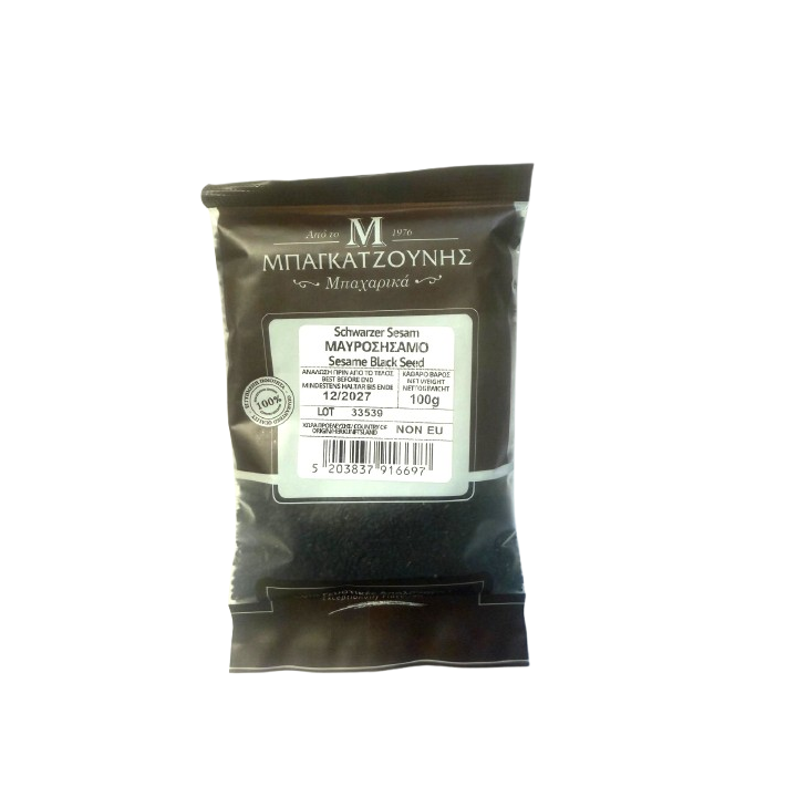 Bagatzounis schwarzer Sesam 100g