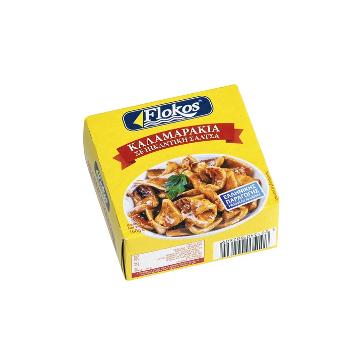 Flokos - Tintenfische in pikanter Sauce 160g