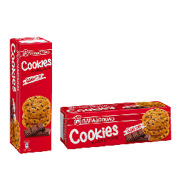 Papadopoulos Cookies Schokolade classic 180gr (rot)