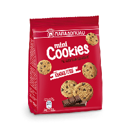 Papadopoulos Mini Cookies - Schokolade Chips 70gr 
