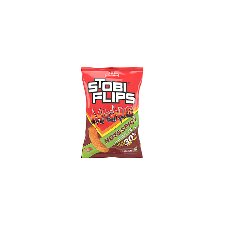 Vitaminka Stobi Flips - Magnus Hot & Spicy - 60g 