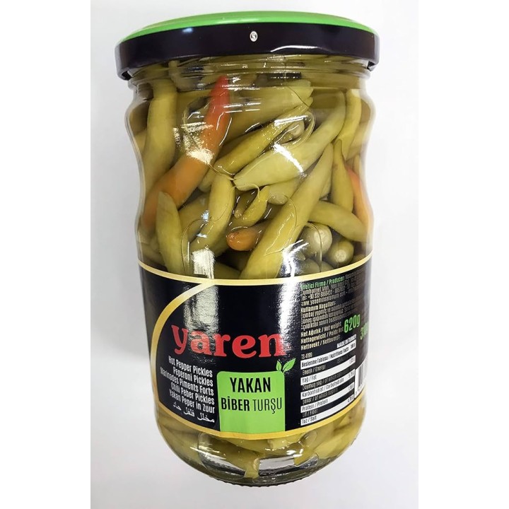 Yaren Aci Biber Tursu 720gr