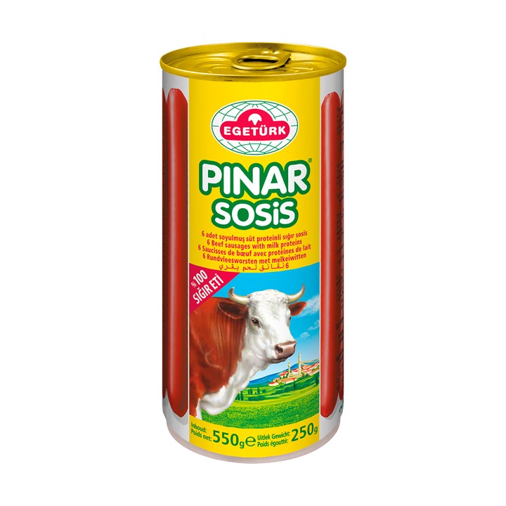 Egetürk Pinar Sosis 550gr (12)